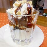 欲張りおやつ♪コーヒーゼリーとホイップヨーグルト♪